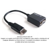 Convertidor DisplayPort a VGA, mini extensión